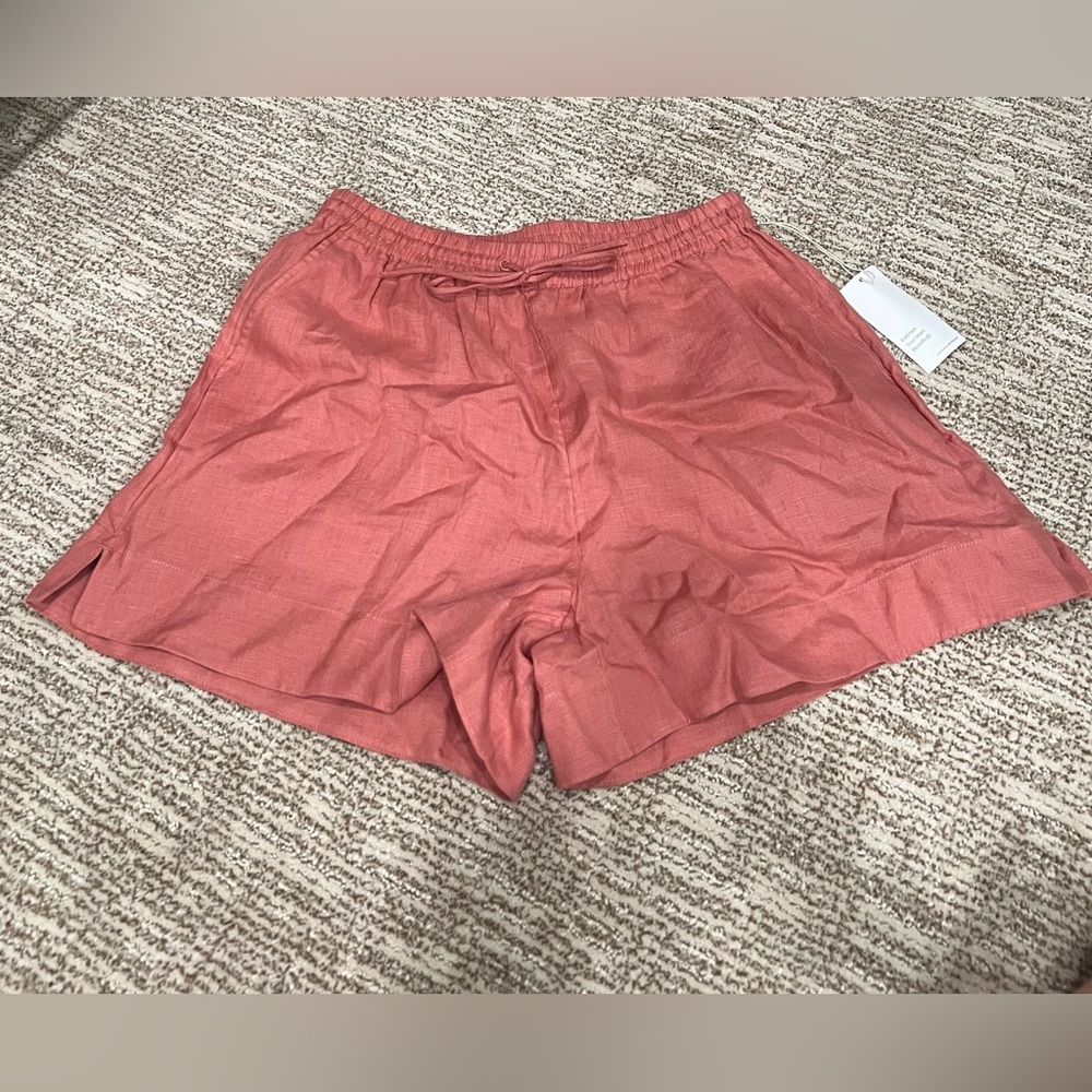Haven Well Within - Pink Linen Shorts - Womens Small - NWT - Picture 6 of 9